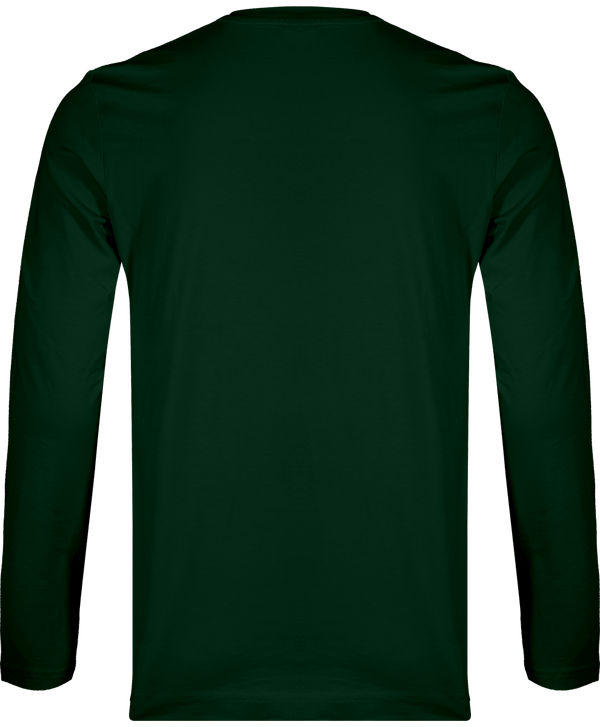 T shirt manches longues homme dos Forest Green