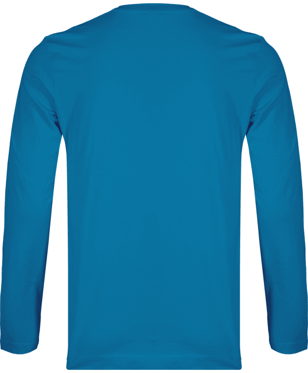 T shirt manches longues homme dos Tropical Blue