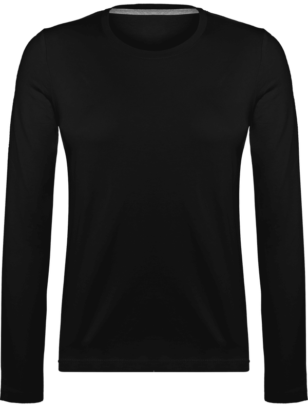 Tee-Shirt Manches Longues Femme 180Gr Black