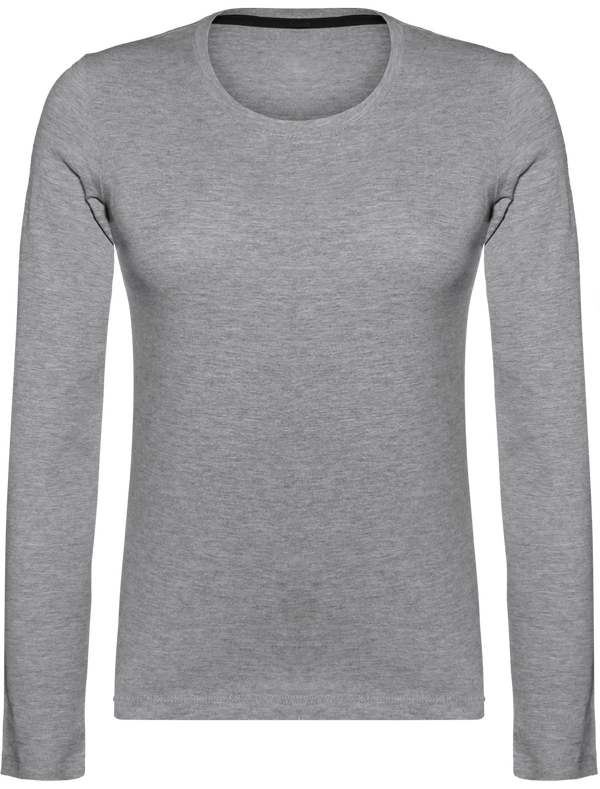 Tee-Shirt Manches Longues Femme 180Gr Oxford Grey