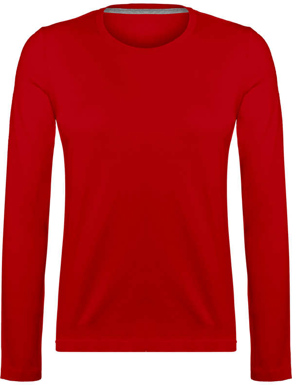 Women's Long Sleeve T-Shirt 180Gr Red