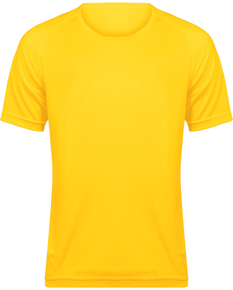 Customizable Men's Sport T-Shirt True Yellow
