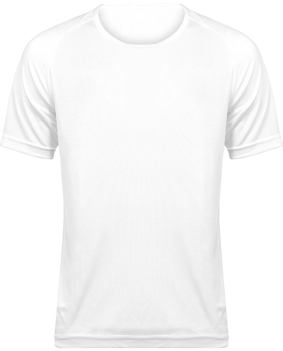 Customizable Men's Sport T-Shirt White