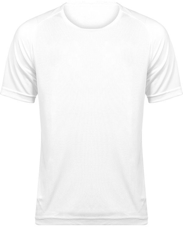 T shirt sport homme face White