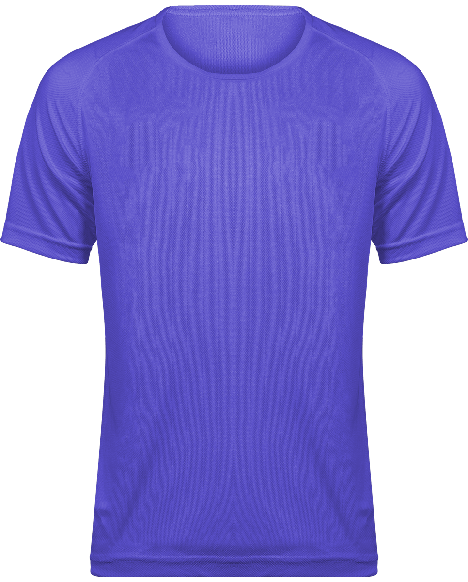 Customizable Men's Sport T-Shirt Violet