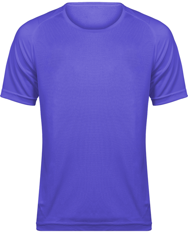 Personalisierbare Sport-T-Shirt Für Herren Violet