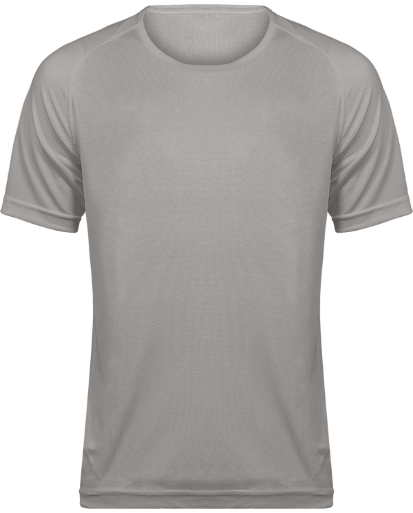 T-Shirt Sport Homme Personnalisable  Fine Grey