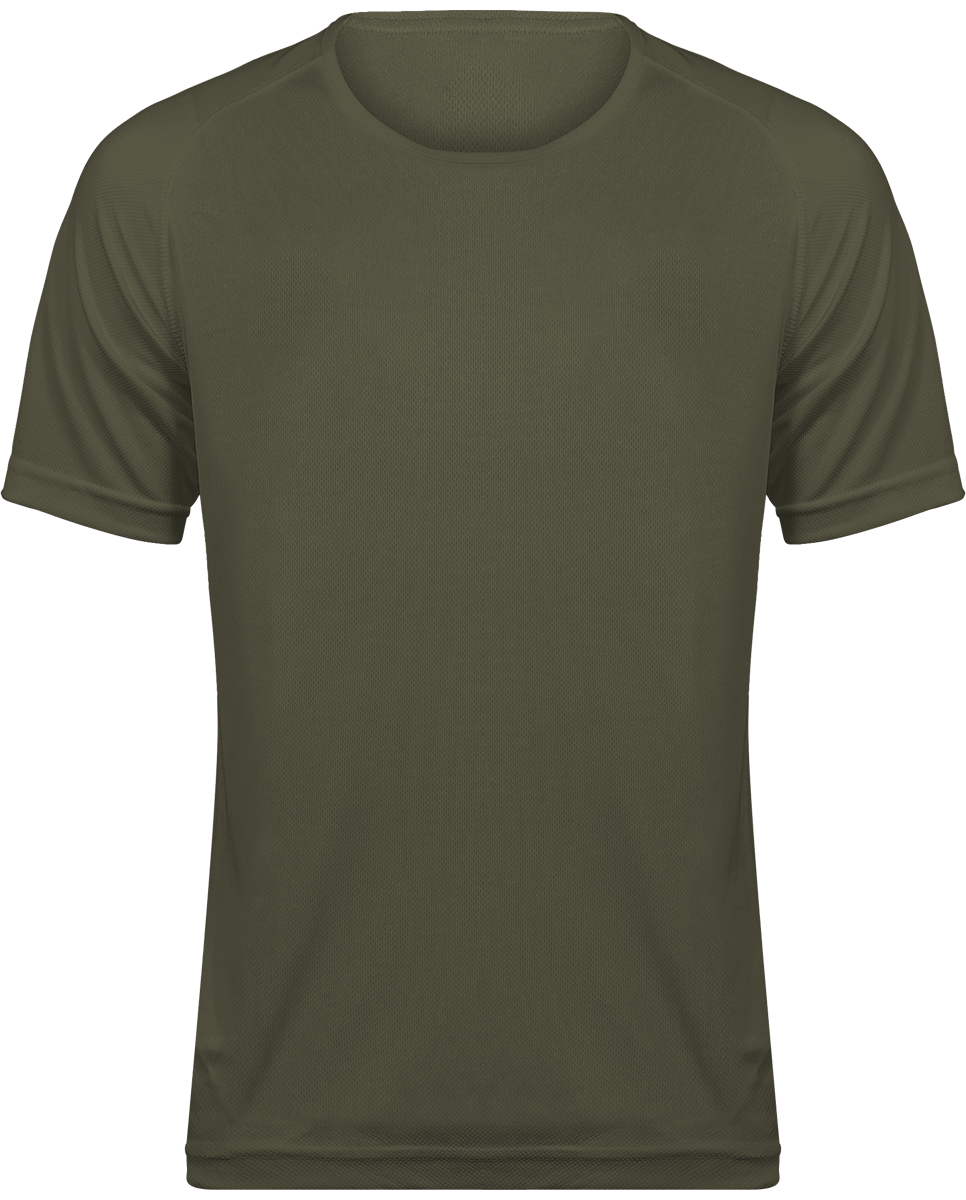 Customizable Men's Sport T-Shirt Olive