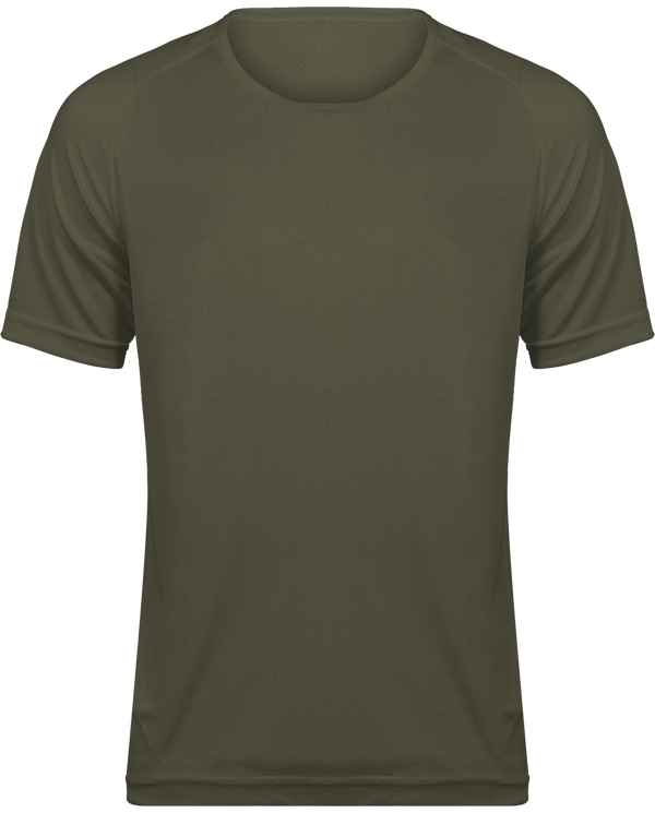 T-Shirt Sport Homme Personnalisable  Olive