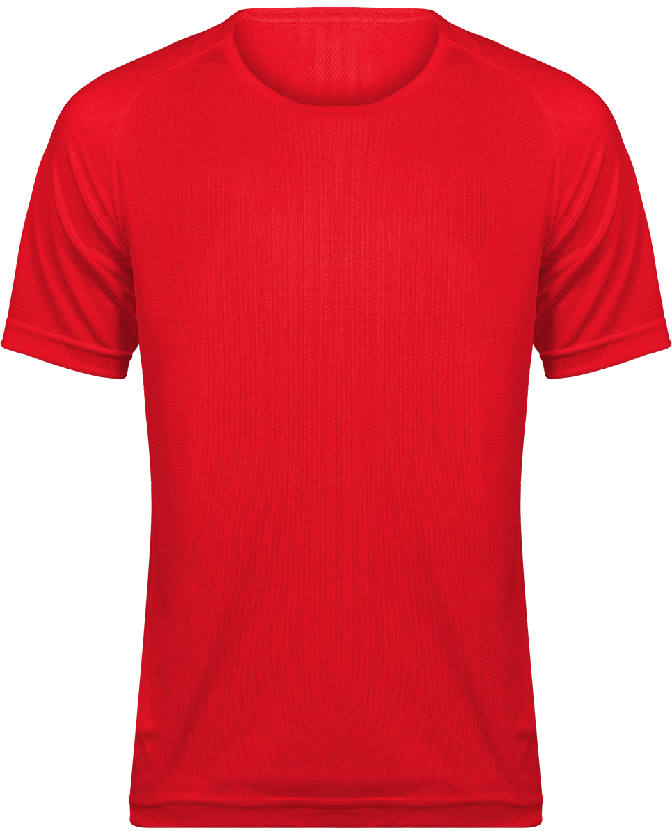 T-Shirt Sport Men Personalised Red