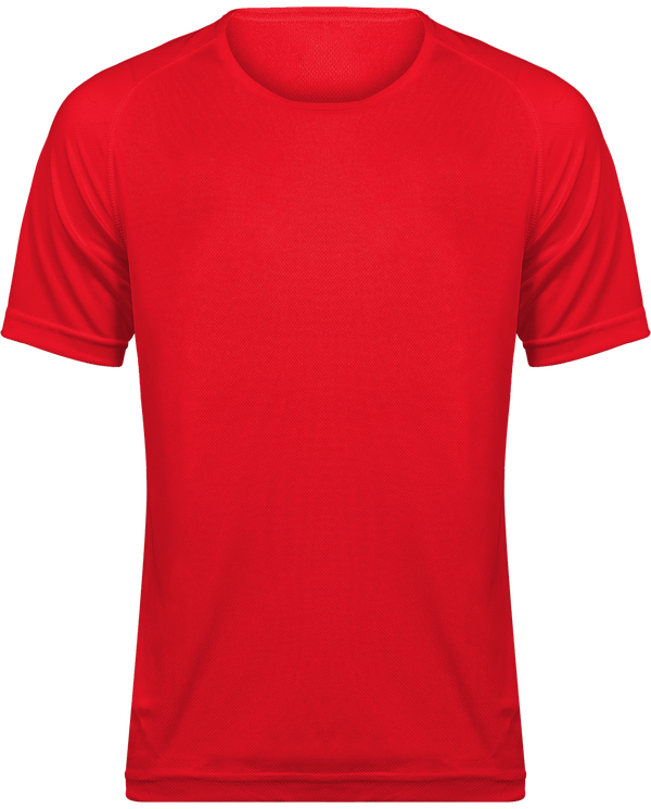 T-Shirt Sport Homme Personnalisable  Red