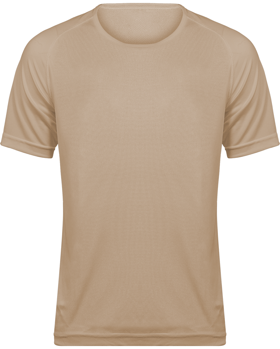 Customizable Men's Sport T-Shirt Sand