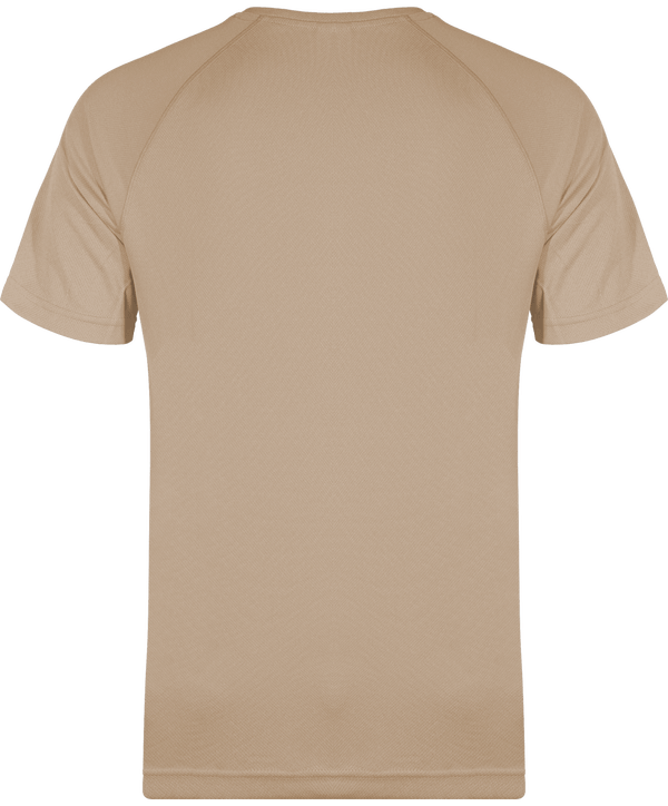 T shirt sport homme dos Sand