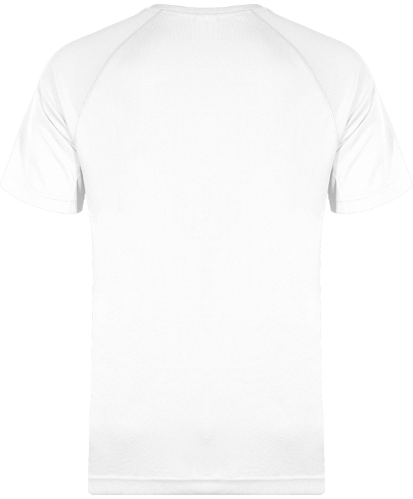 T shirt sport homme dos White
