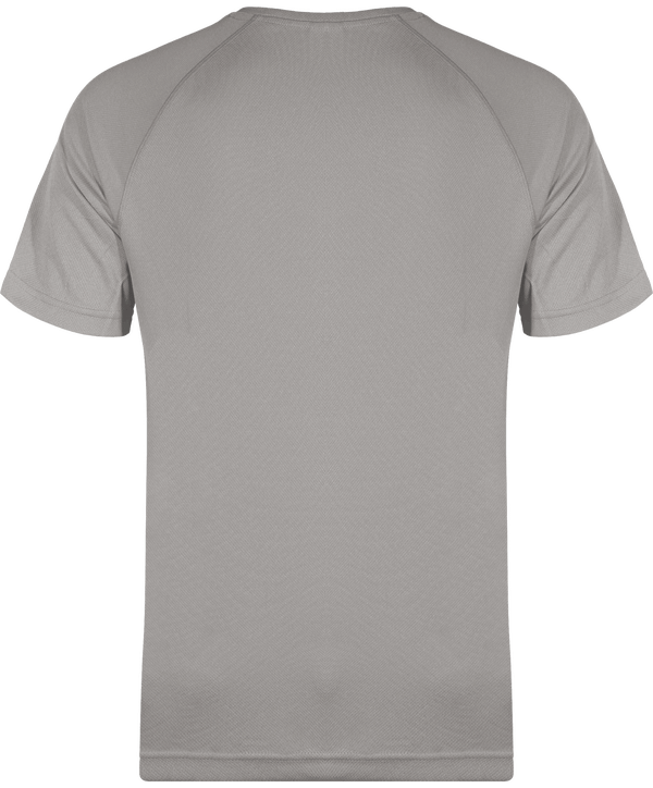 T shirt sport homme dos Fine Grey