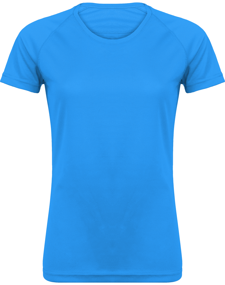 Découvrez Nos T-Shirts De Sport Pour Femme Aqua Blue