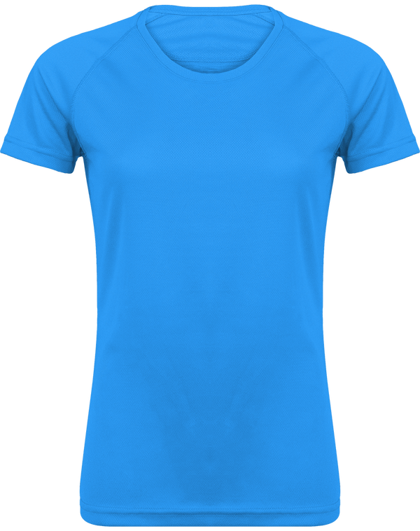 Entdecken Sie Unsere Sport-T-Shirts Für Frauen Aqua Blue