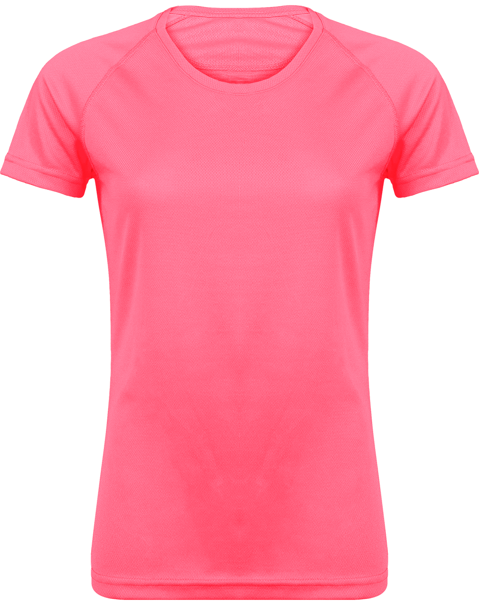 Découvrez Nos T-Shirts De Sport Pour Femme Fluorescent Pink