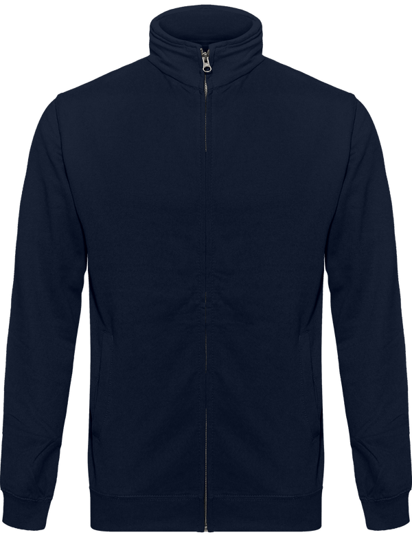 Veste Style Sweat-Shirt Homme | Broderie Et Impression  New French Navy