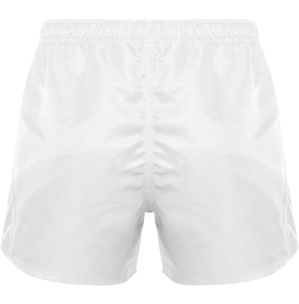 Short de rugby unisexe dos White