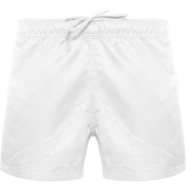 Short De Rugby Elite | Short Unisexe | Flex Et Broderie  White