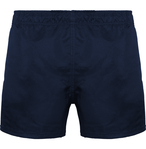 Short de rugby elite unisexe dos Sporty Navy
