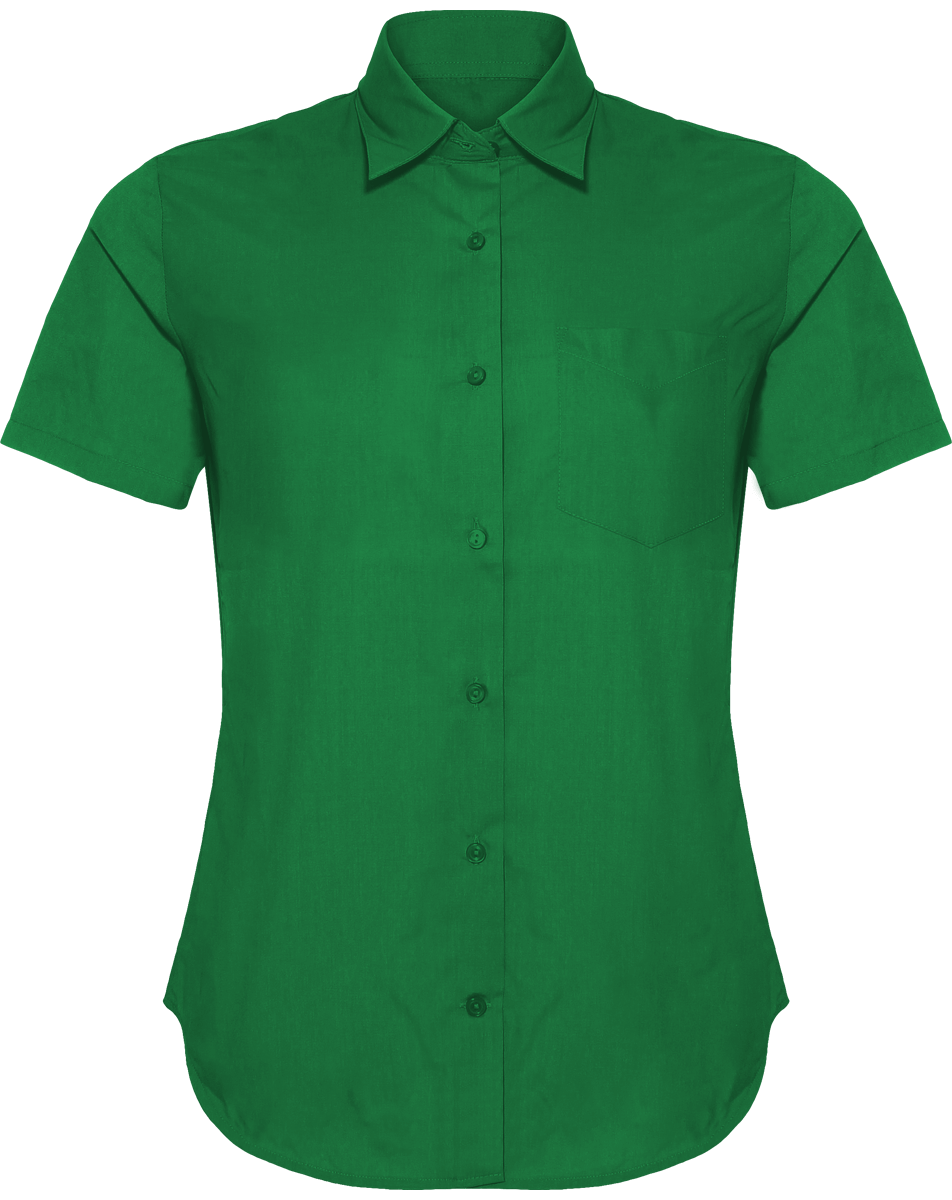 Chemise Manches Courtes Femme  Kelly Green