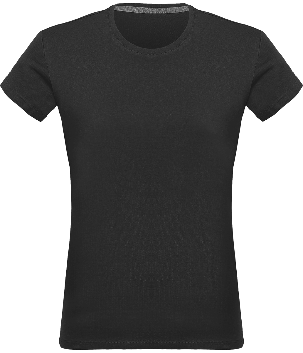 T-Shirt Basique Femme | 100% Coton Jersey Dark Grey