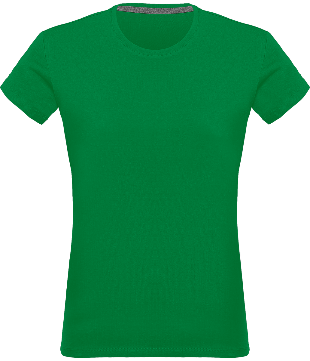 T-Shirt Basique Femme | 100% Coton Jersey Kelly Green