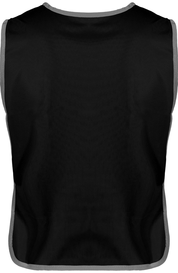 Chasuble a bordure reflechissante dos Black