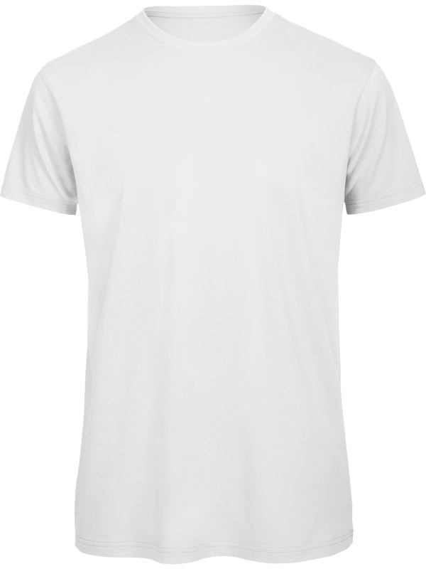 T-Shirt Basique Homme | Col Rond 140G | Broderie Et Impression  White