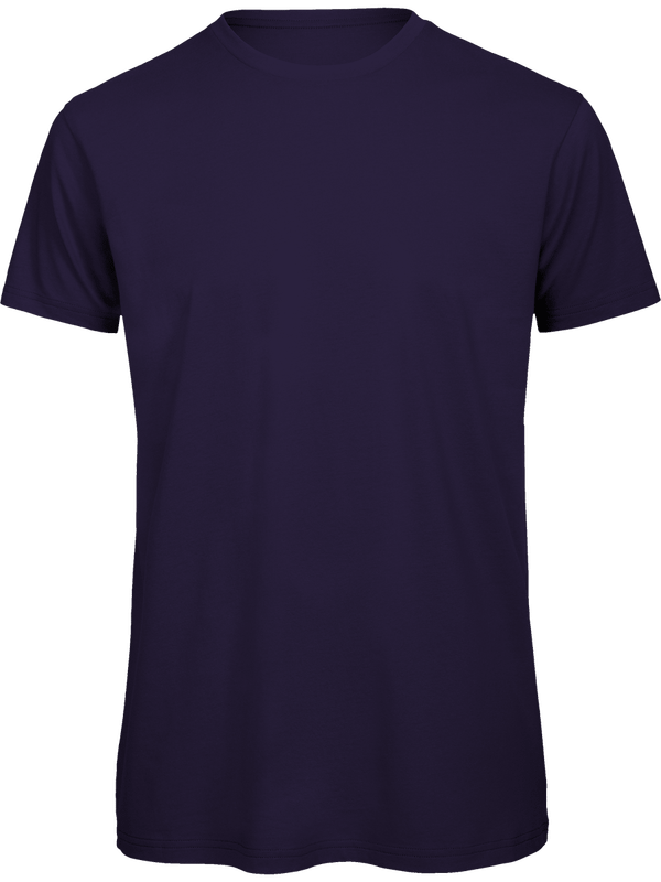 T-Shirt Basique Homme | Col Rond 140G | Broderie Et Impression  Urban Purple