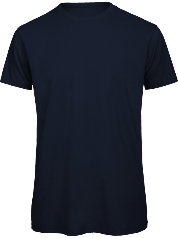 T-Shirt Basique Homme | Col Rond 140G | Broderie Et Impression  Navy