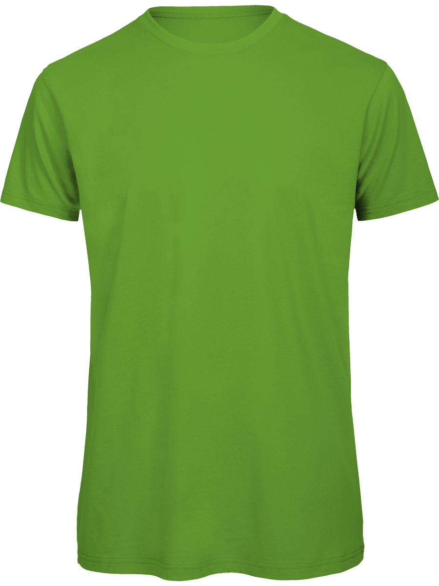 T-Shirt Basique Homme | Col Rond 140G | Broderie Et Impression  Real Green
