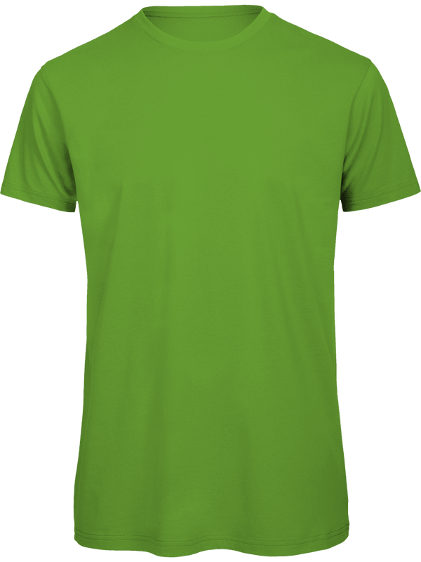 T-Shirt Basique Homme | Col Rond 140G | Broderie Et Impression  Real Green