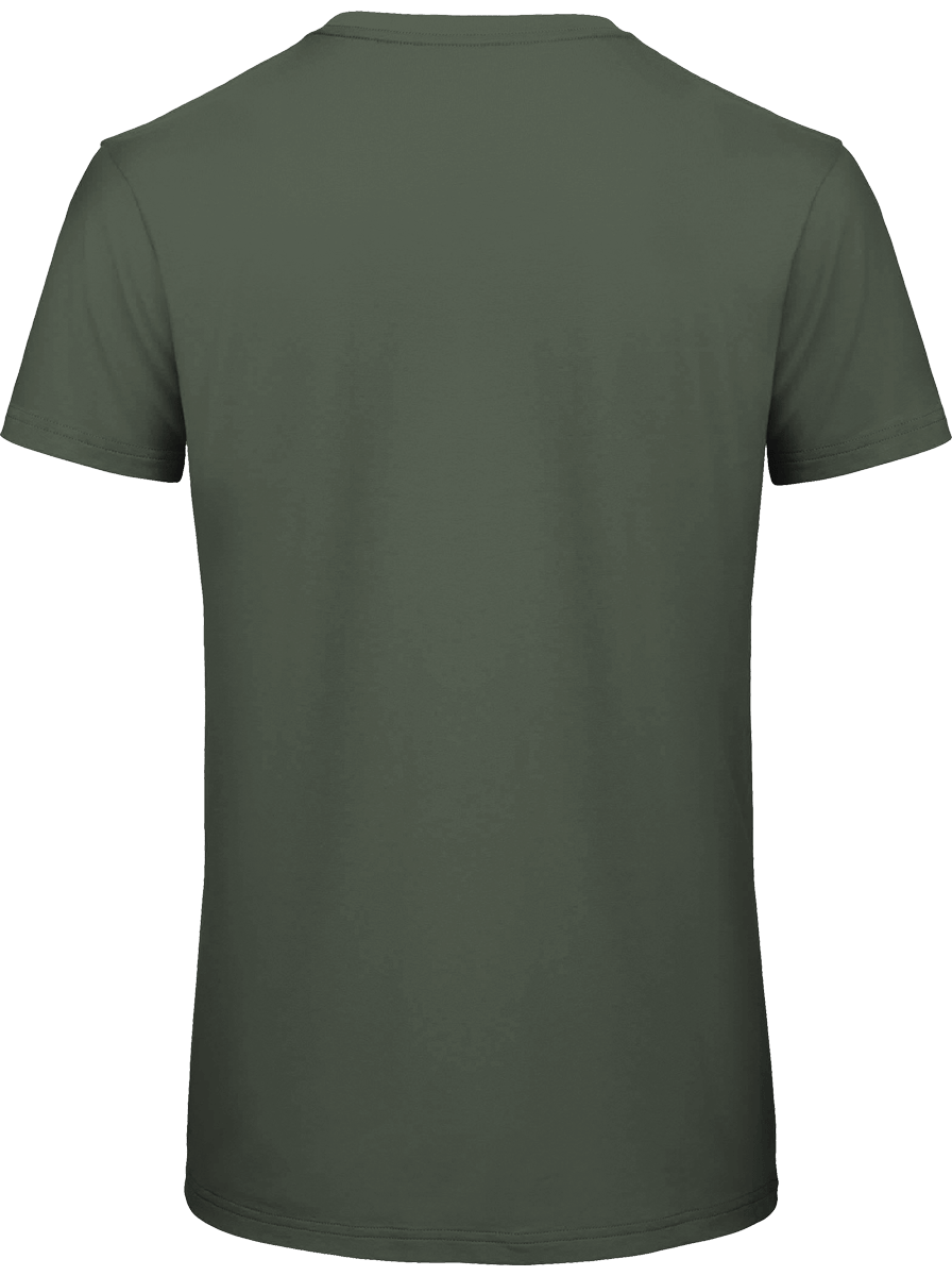 Tee shirt original col rond homme 140 gr dos Millennial Khaki