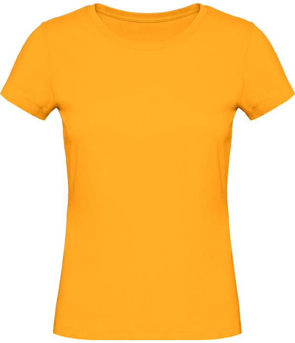 T-Shirt Basique Femme | Col Rond 140G | Broderie Et Impression  Gold