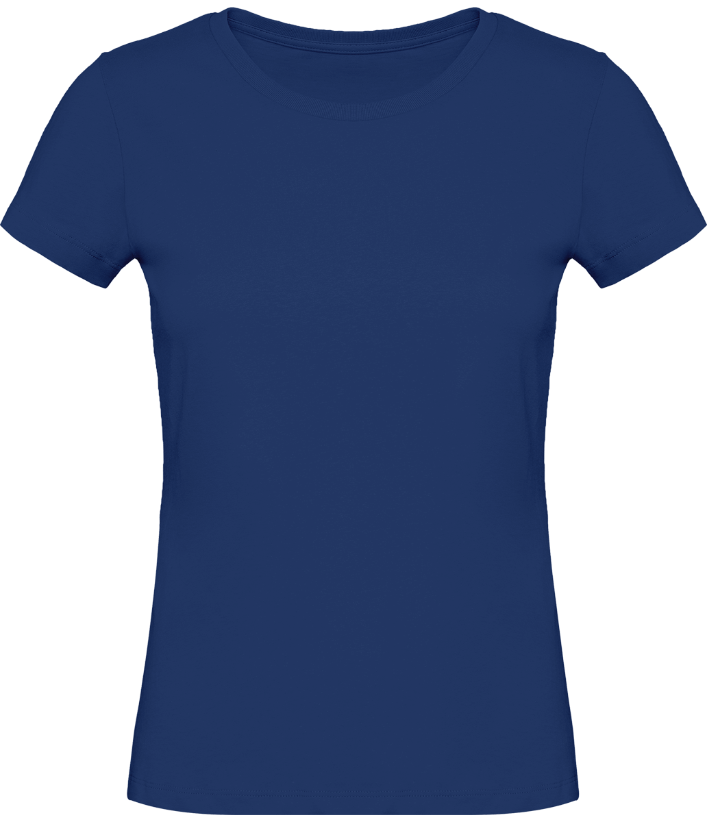T-Shirt Basique Femme | Col Rond 140G | Broderie Et Impression  Royal Blue