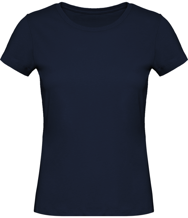 Camiseta Original Cuello Redondo Mujer 140 Gr Navy
