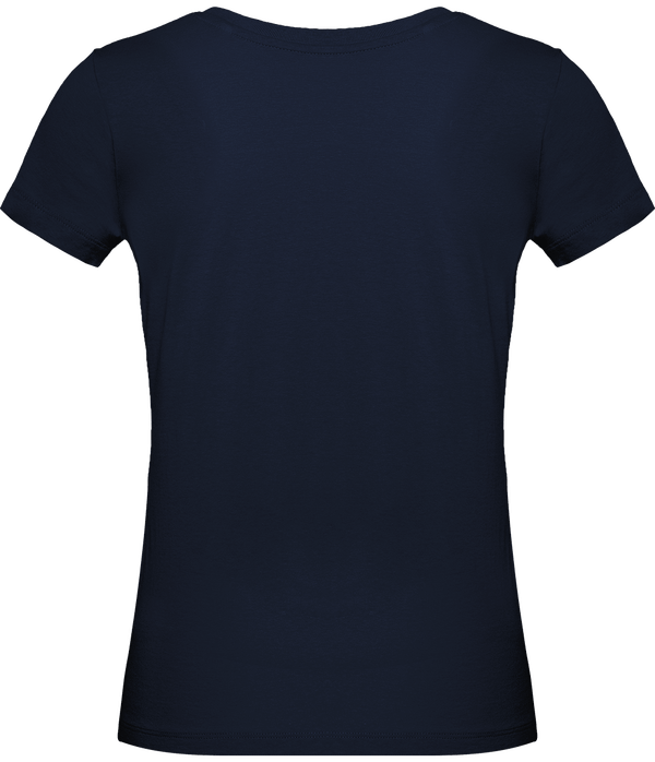Tee shirt originale col rond femme 140 gr dos Navy