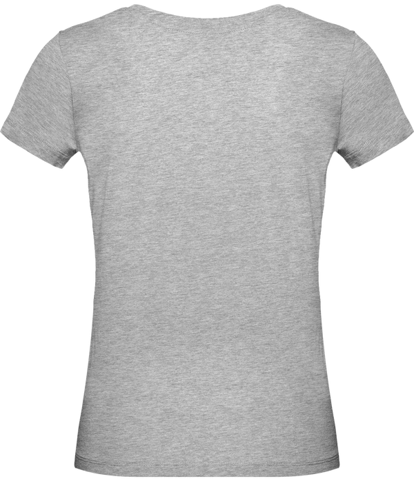 Tee shirt originale col rond femme 140 gr dos Sport Grey