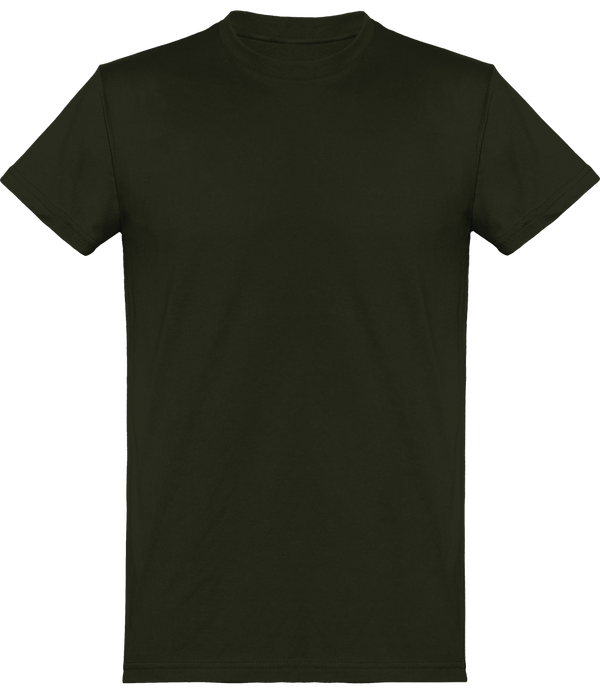 Tee-Shirt Homme Bio | Brodé Et Imprimé  Urban Khaki