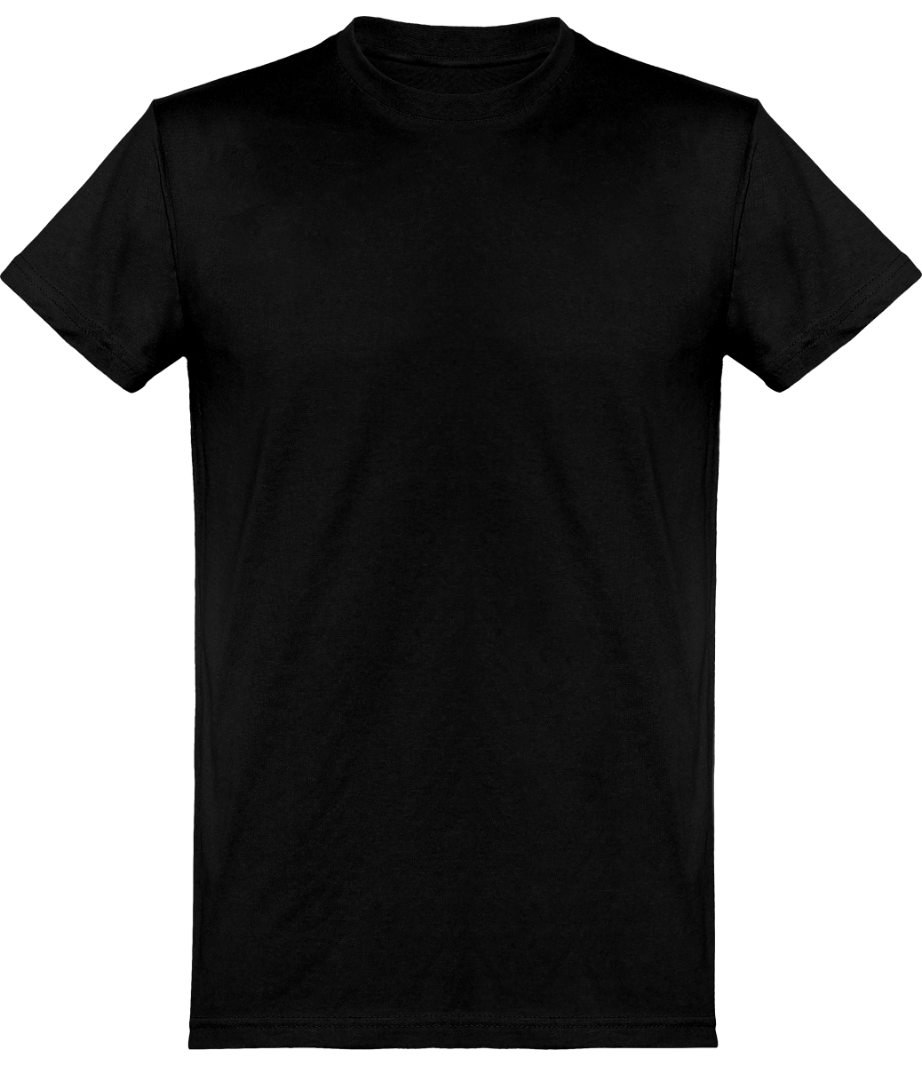 Tee-Shirt Homme Bio | Brodé Et Imprimé  Black