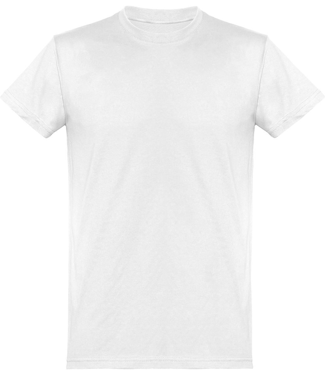 Tee-Shirt Homme Bio | Brodé Et Imprimé  White