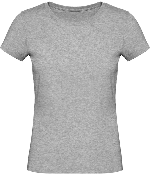 Bio Damen T-Shirt | Bestickt Und Bedruckt Sport Grey