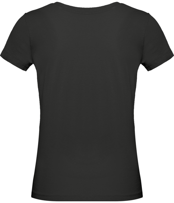 Tee shirt bio femme inspire plus dos Dark Grey