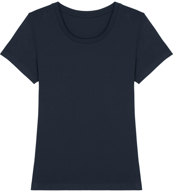 Tee shirt ajuste femme stella expresser face French Navy