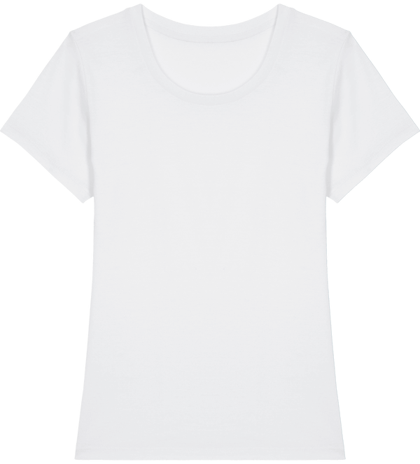 Tee shirt ajuste femme stella expresser face White