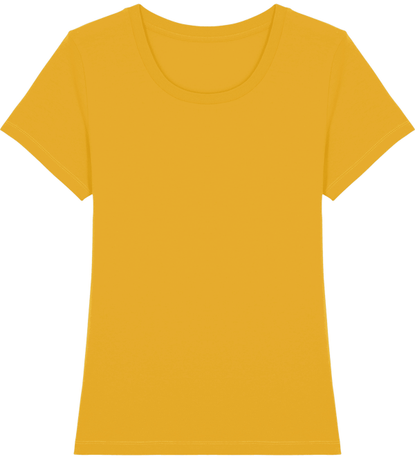 Tee shirt ajuste femme stella expresser face Spectra Yellow