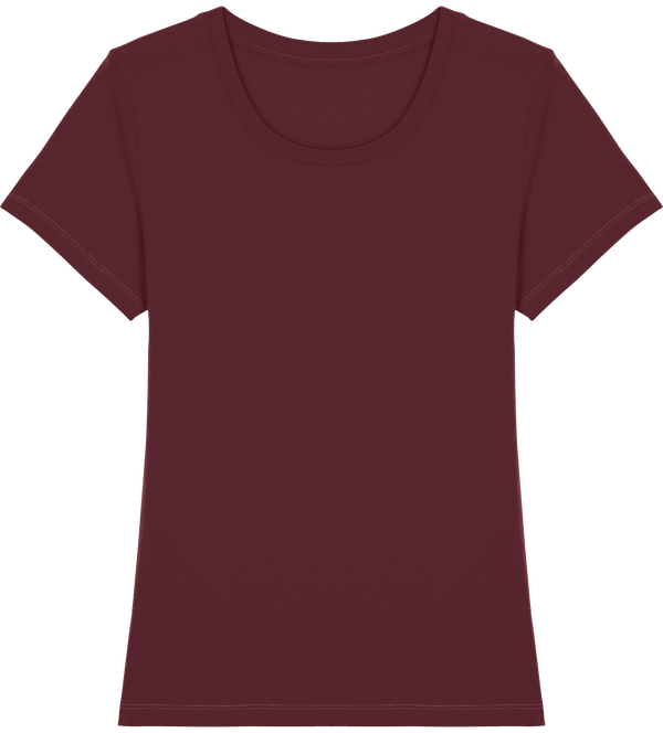 Tee shirt ajuste femme stella expresser face Burgundy